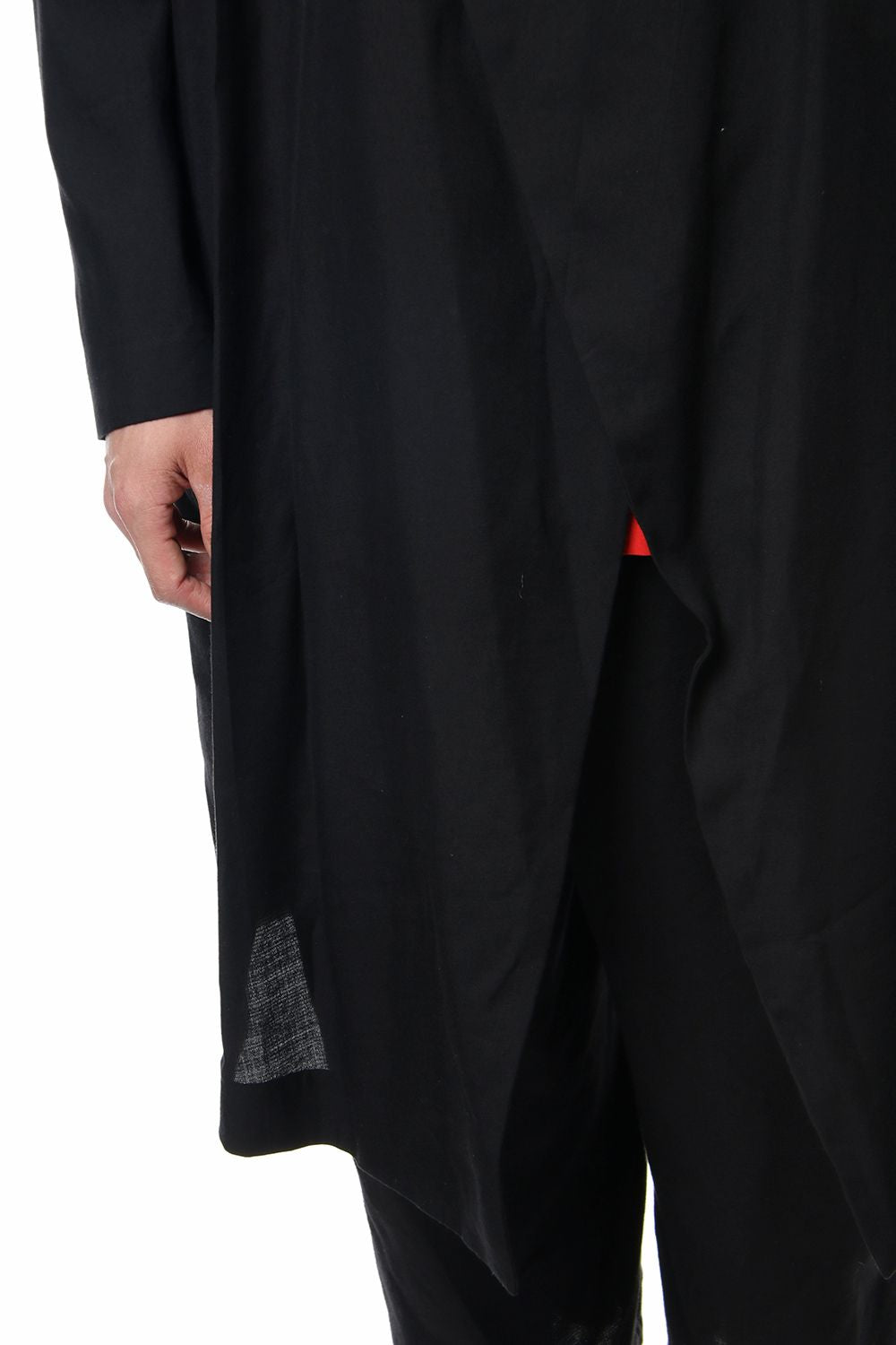 LOZENGE COLLAR CHESTERFIELD COAT