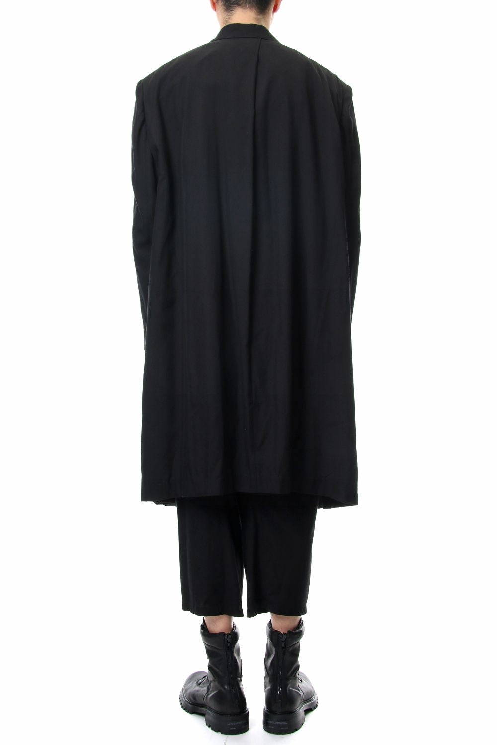 LOZENGE COLLAR CHESTERFIELD COAT