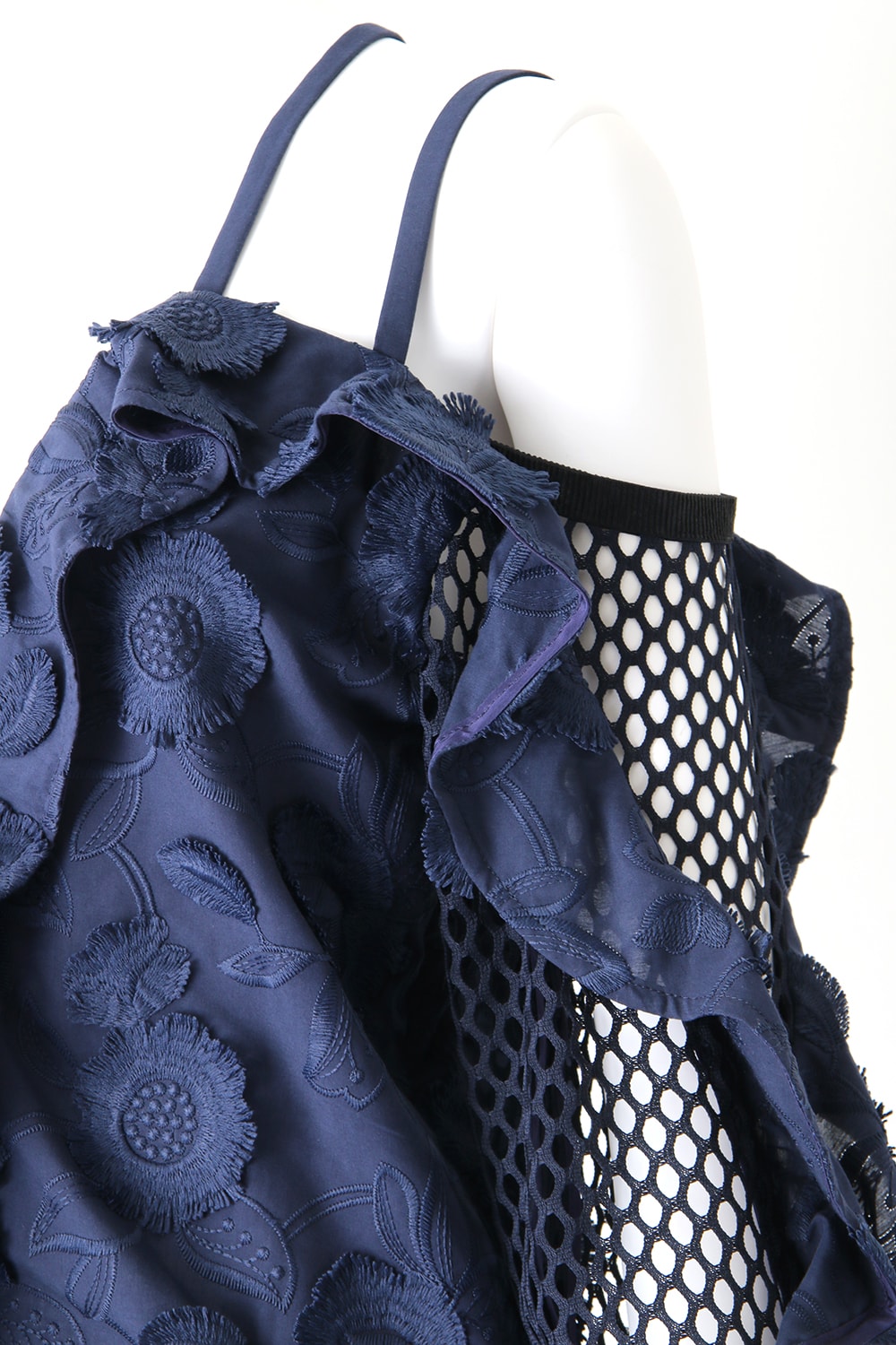 FRINGE EMB OFFSHOULDER TOP - 17S-SH-08