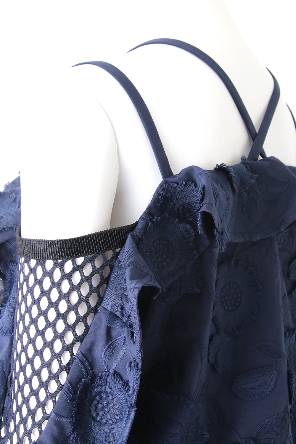 FRINGE EMB OFFSHOULDER TOP - 17S-SH-08