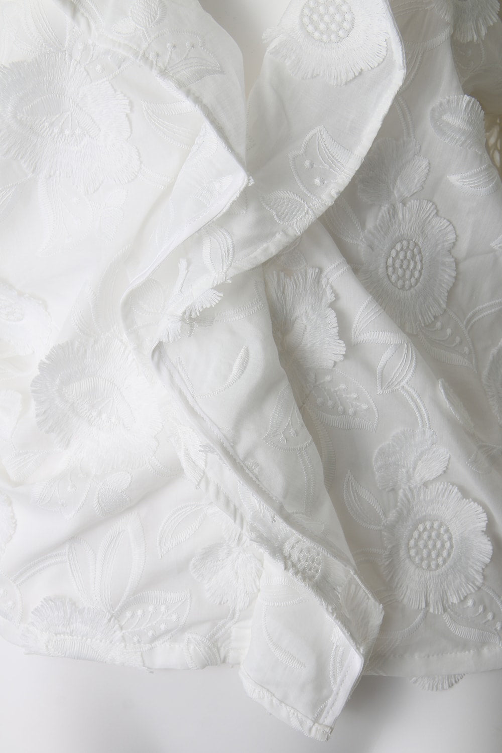 FRINGE EMB OFFSHOULDER TOP - 17S-SH-08