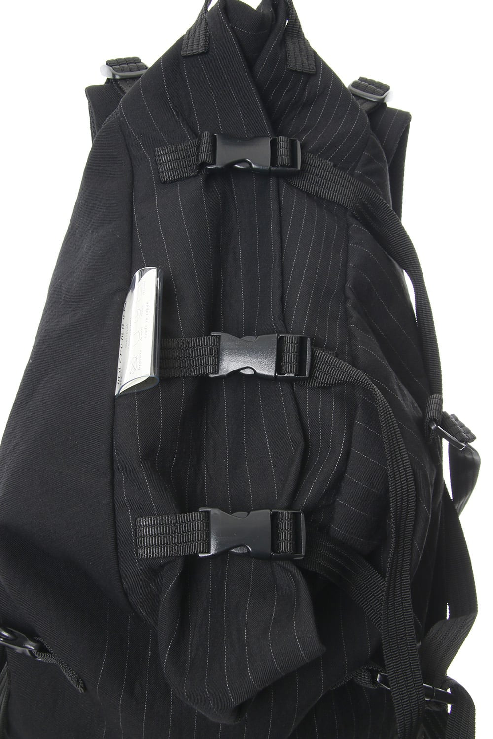 'macromauro' Striped Backpack Large