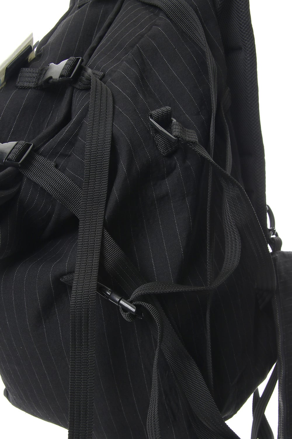 'macromauro' Striped Backpack Large