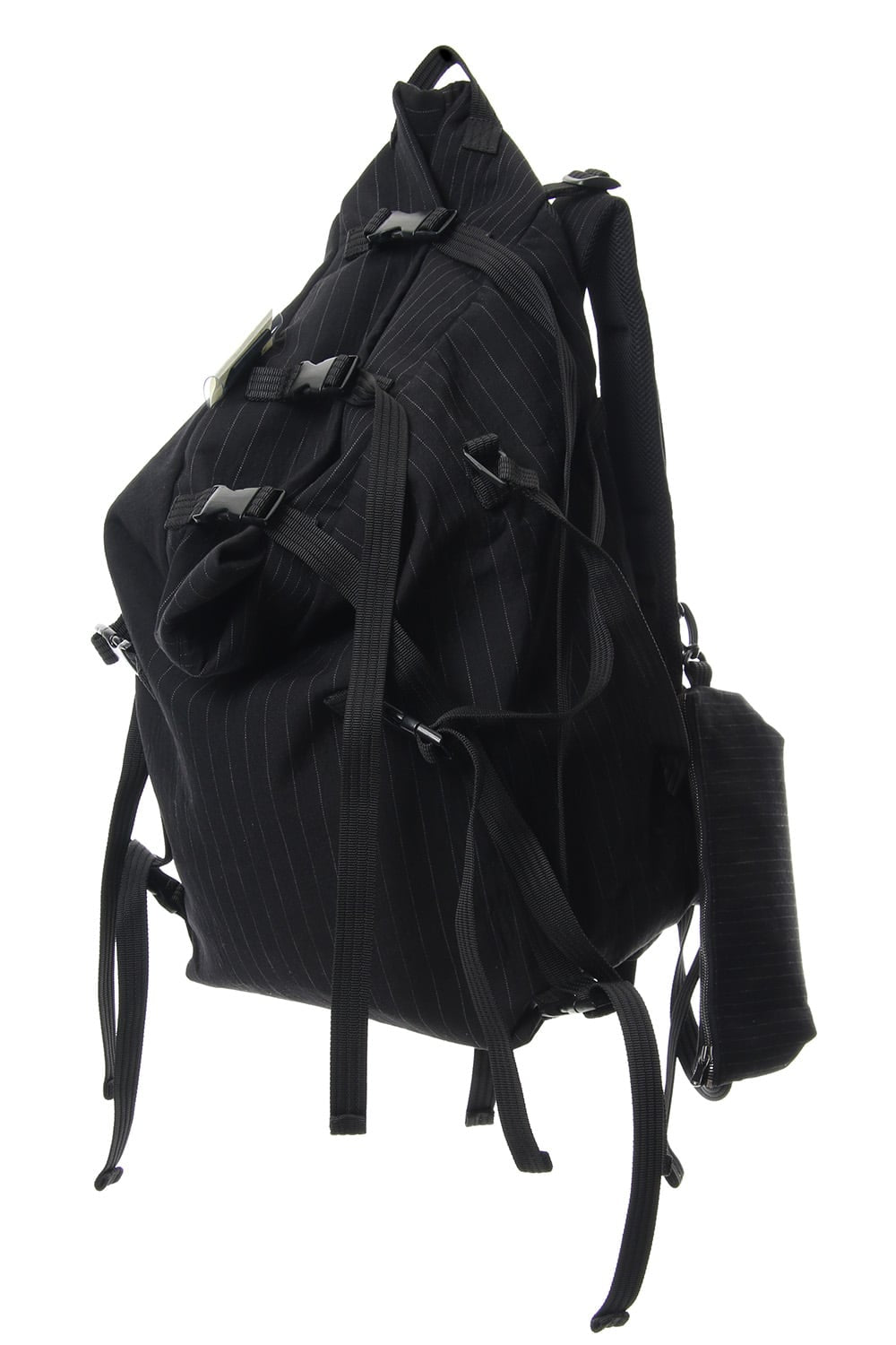 'macromauro' Striped Backpack Large