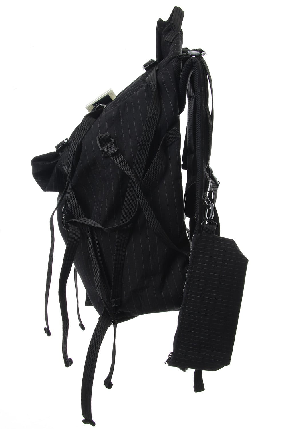'macromauro' Striped Backpack Large
