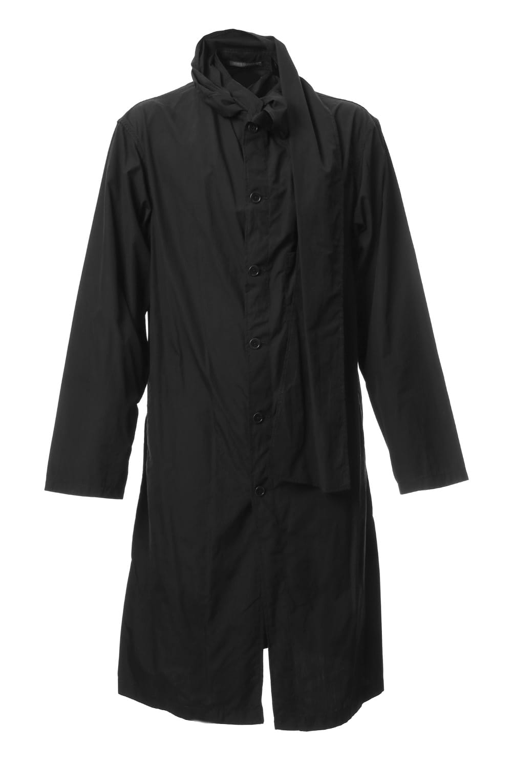 Ring Sewing Broad Scarf Coat