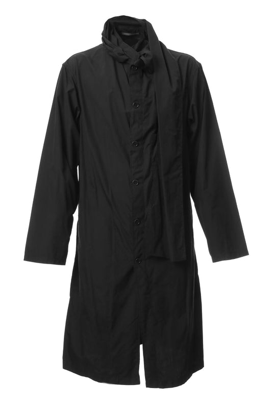 Ring Sewing Broad Scarf Coat