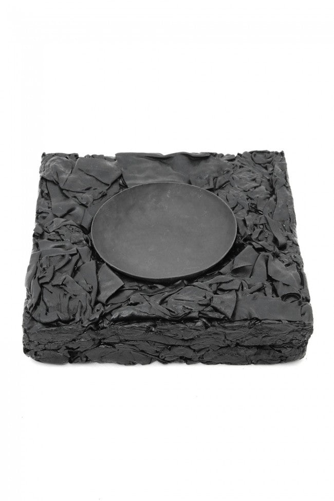 SCRAP LEATHER ASH TRAY