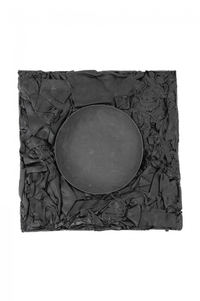 SCRAP LEATHER ASH TRAY