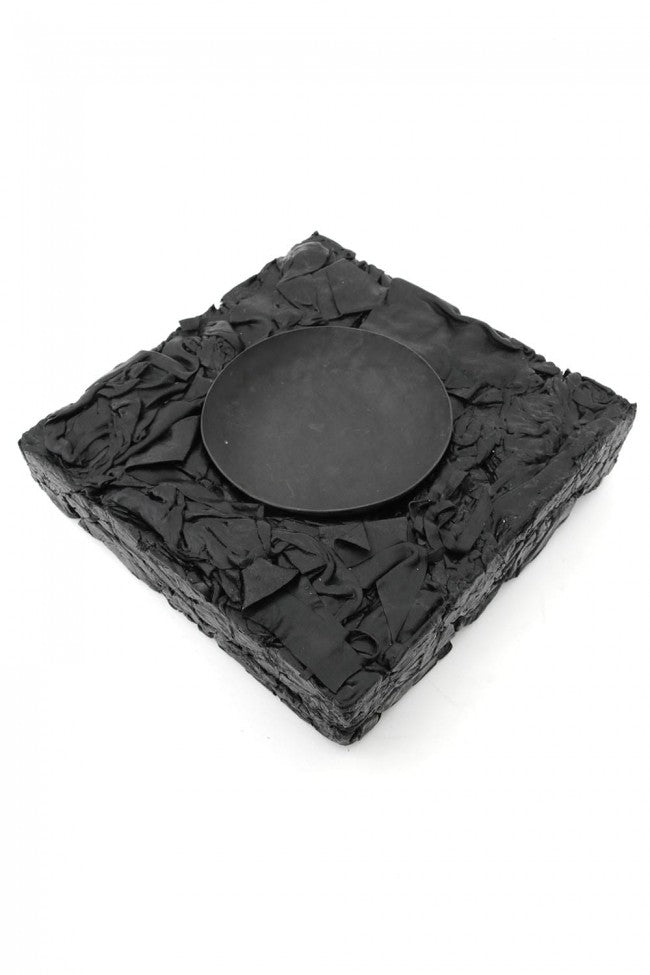 SCRAP LEATHER ASH TRAY