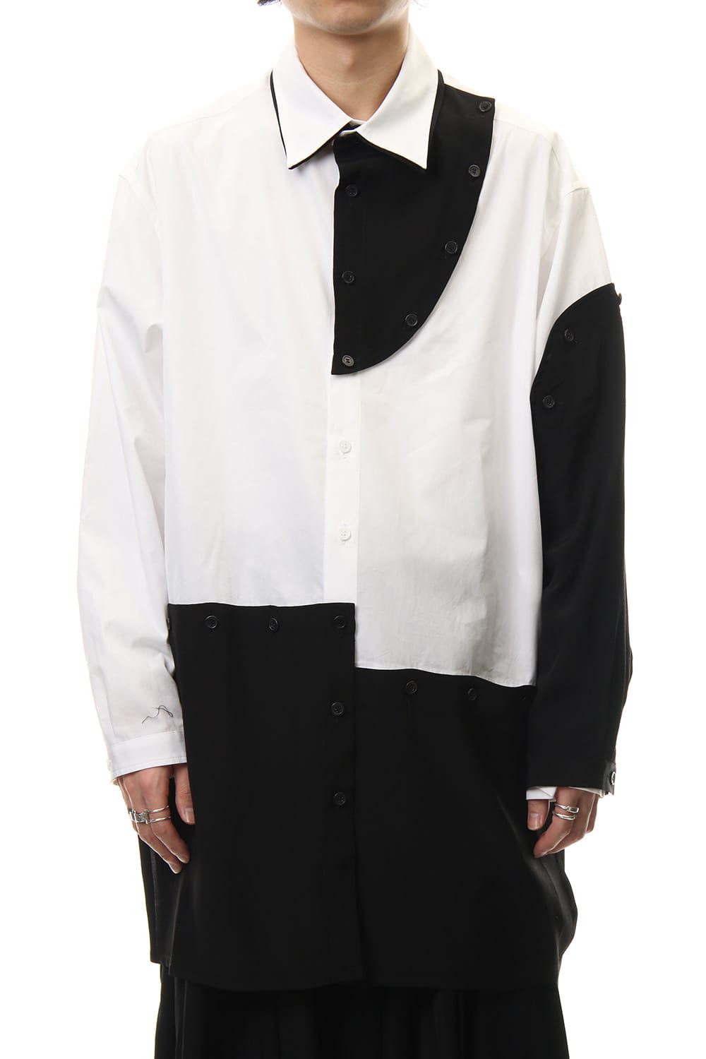 Front Detachable Button Shirt
