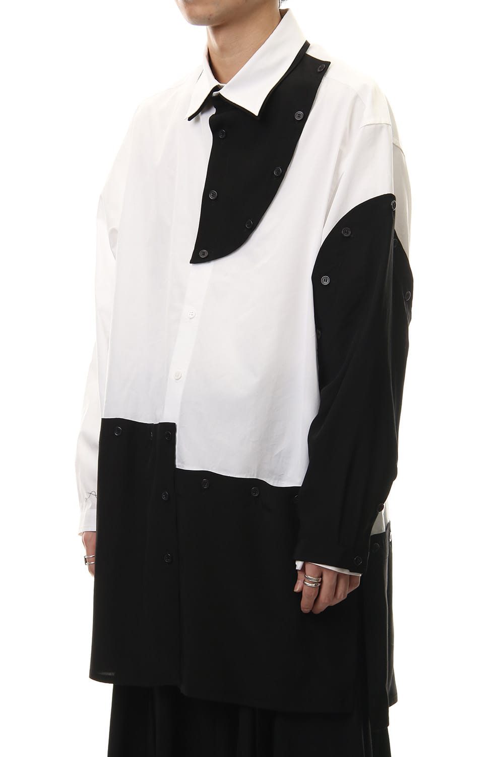 Front Detachable Button Shirt