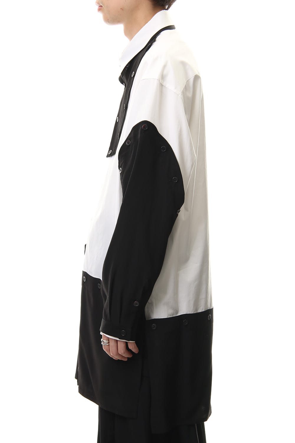 Front Detachable Button Shirt