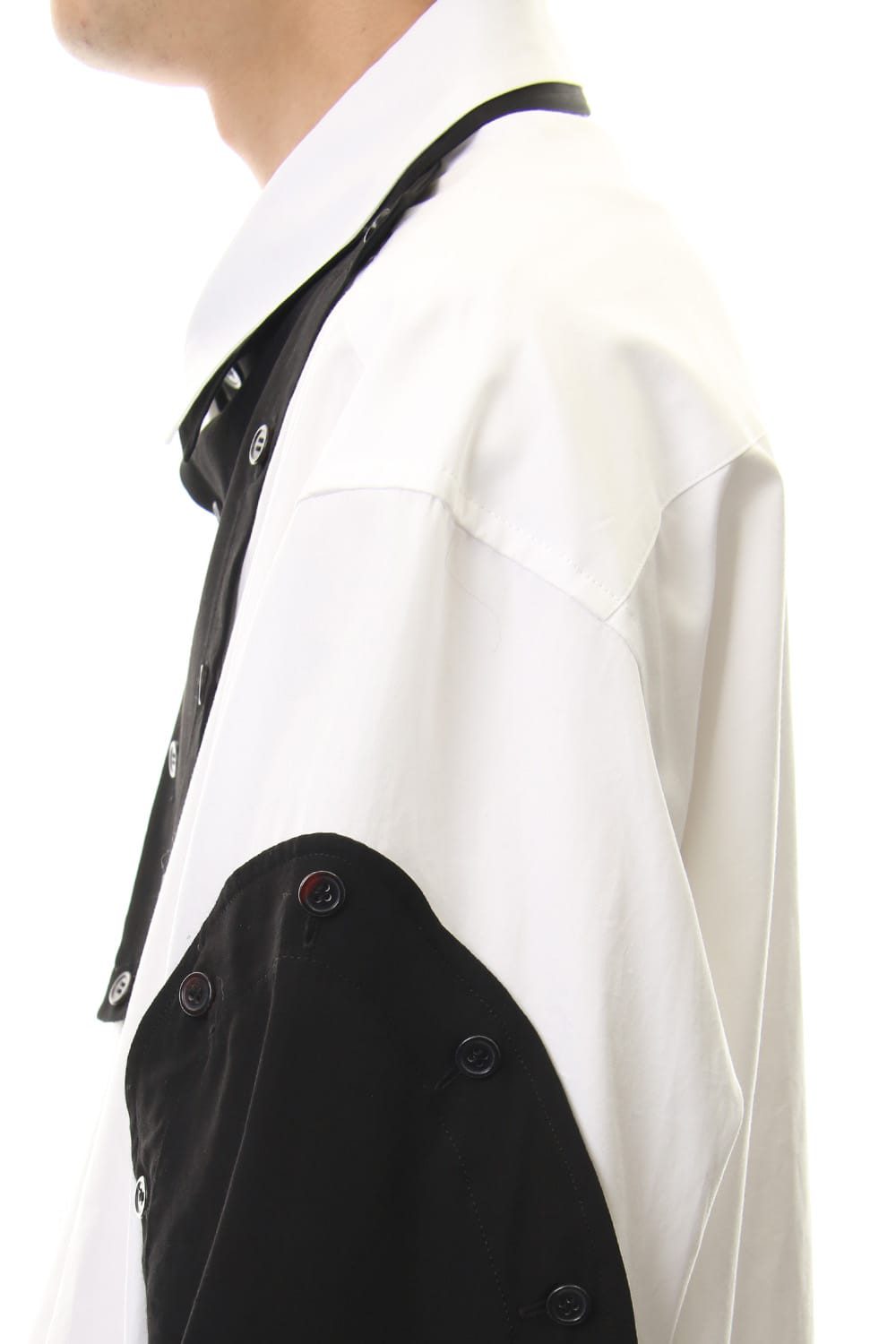 Front Detachable Button Shirt