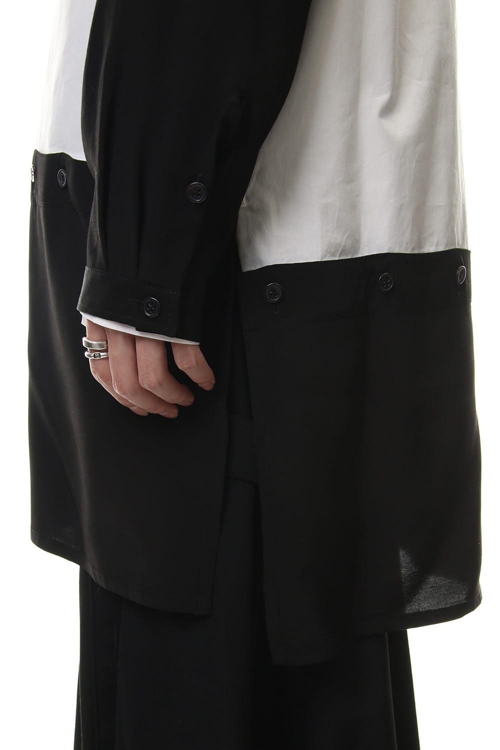 Front Detachable Button Shirt