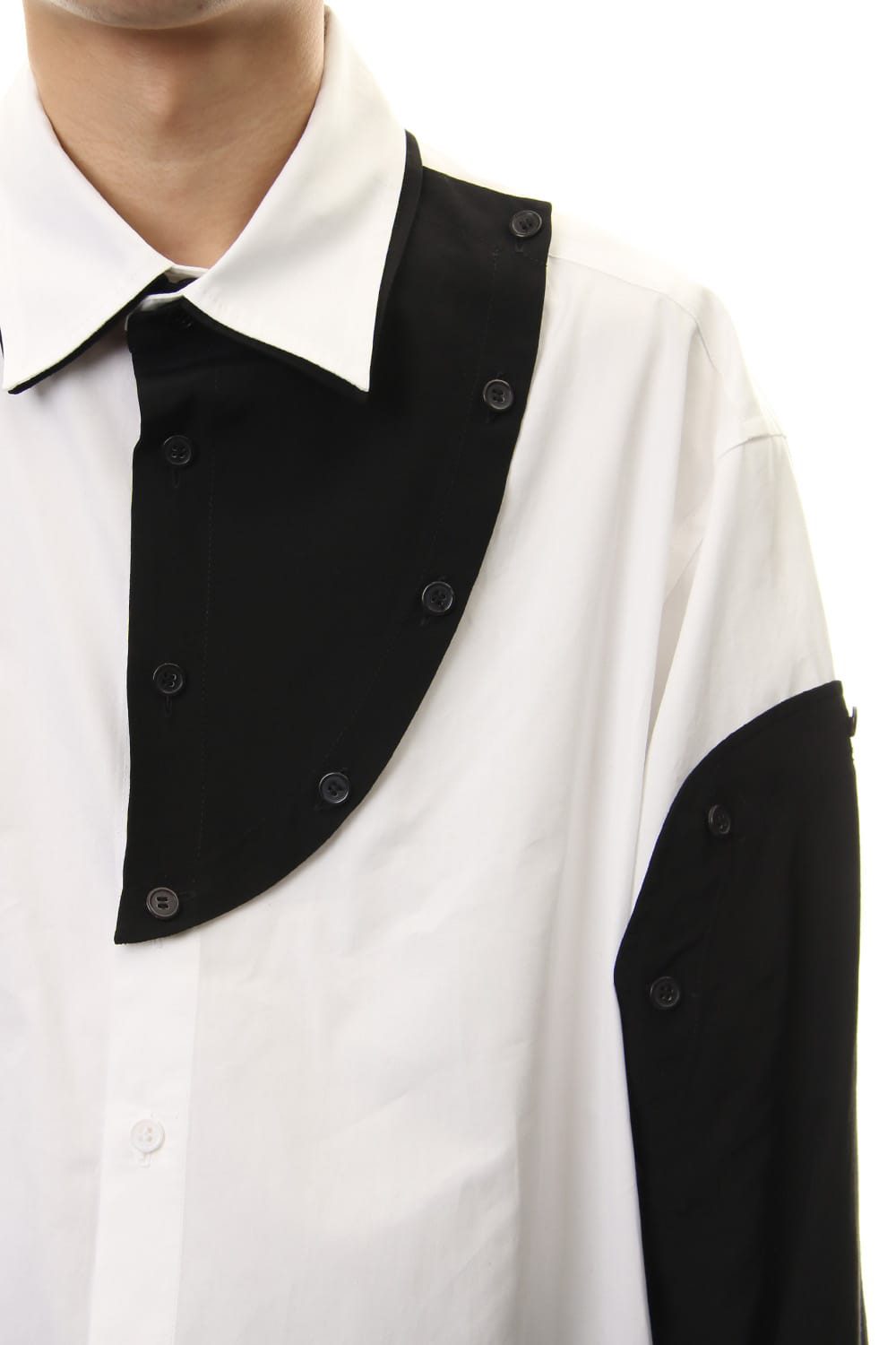 Front Detachable Button Shirt