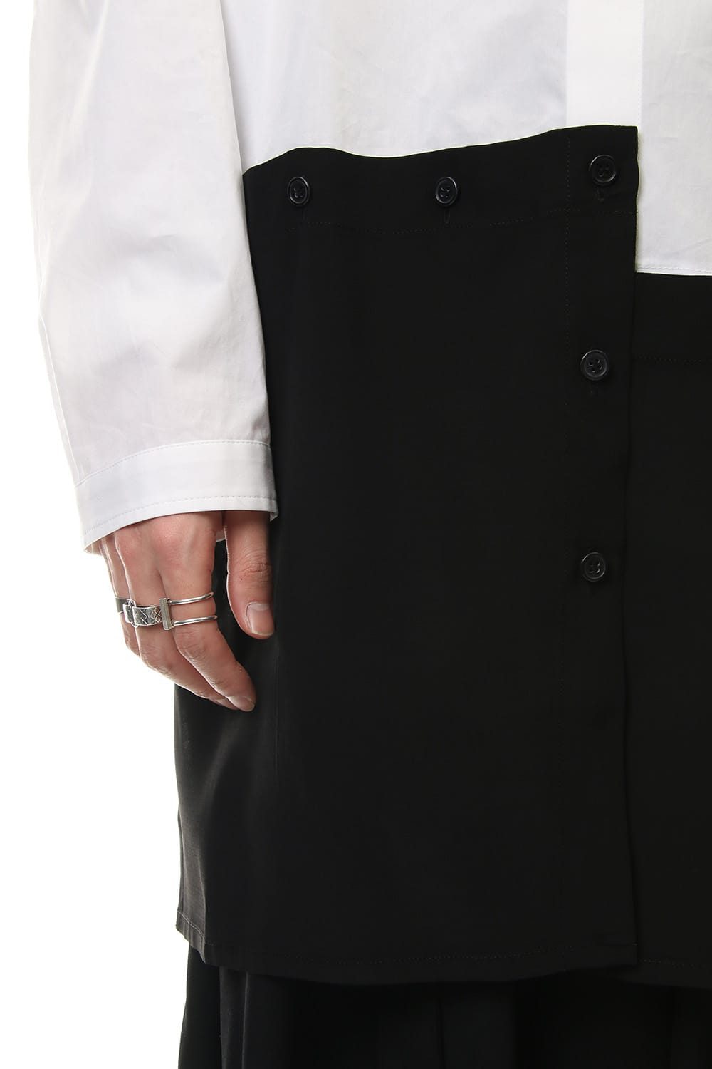 Front Detachable Button Shirt