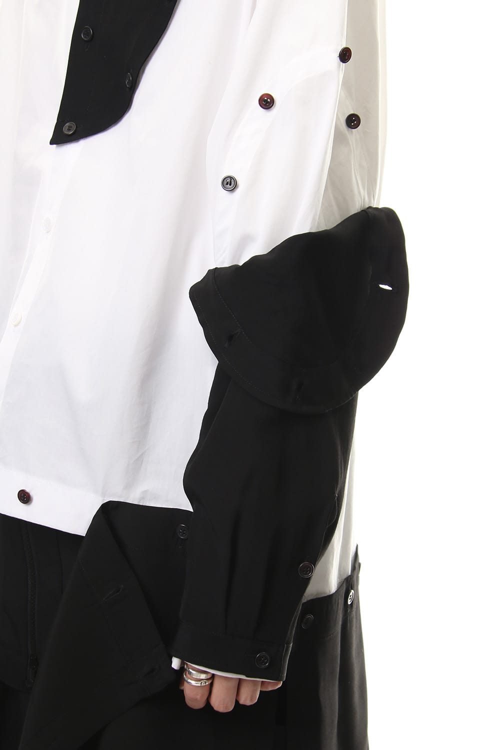 Front Detachable Button Shirt