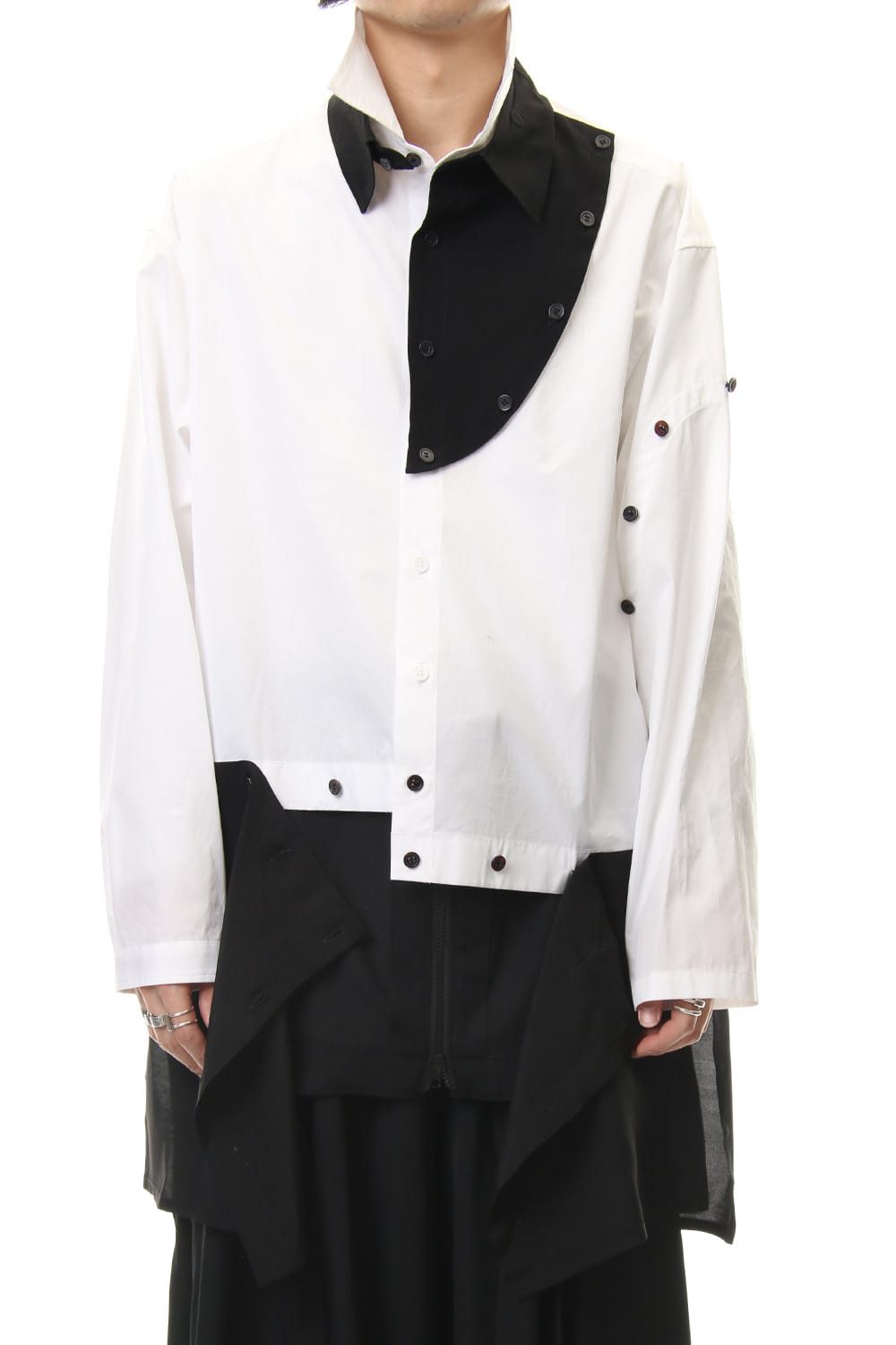 Front Detachable Button Shirt