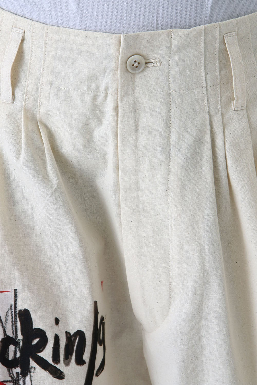 Right Side Cut Women Motif Pants