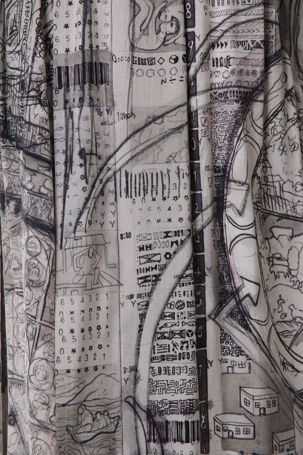 Pants skirt (YASUTO SASADA)