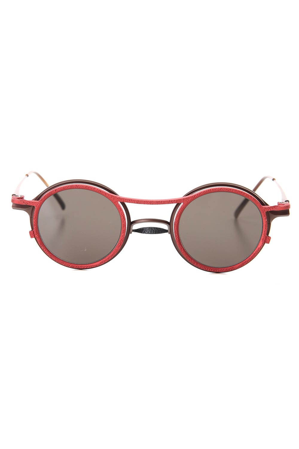 RIGARDS collaboration sunglasses - A.Brown / C.Red