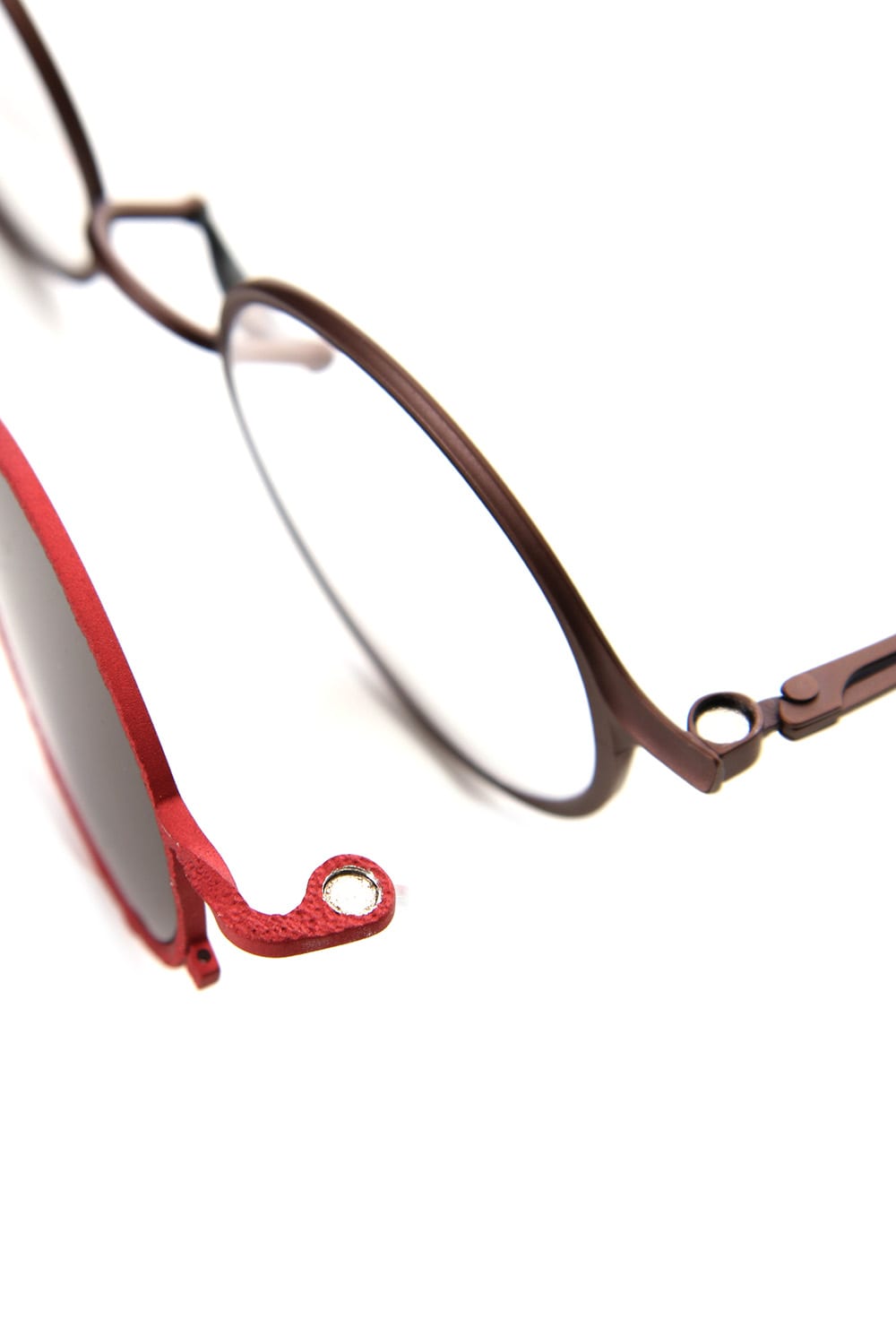 RIGARDS collaboration sunglasses - A.Brown / C.Red