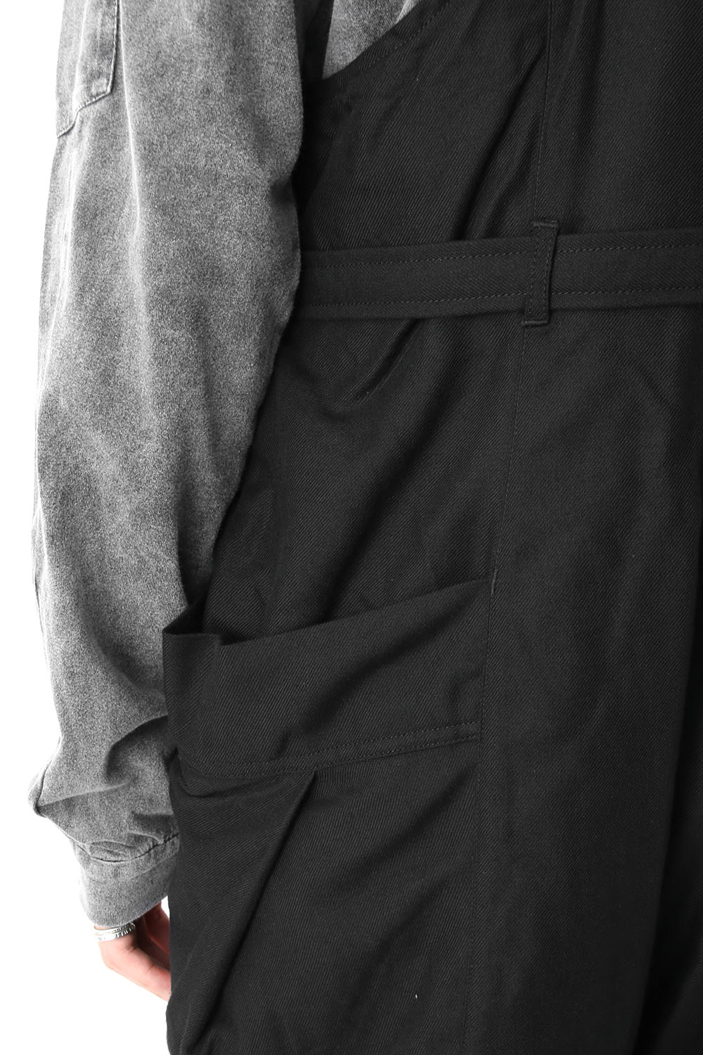 Wool Cotton Vintage-esque Baggy Overall