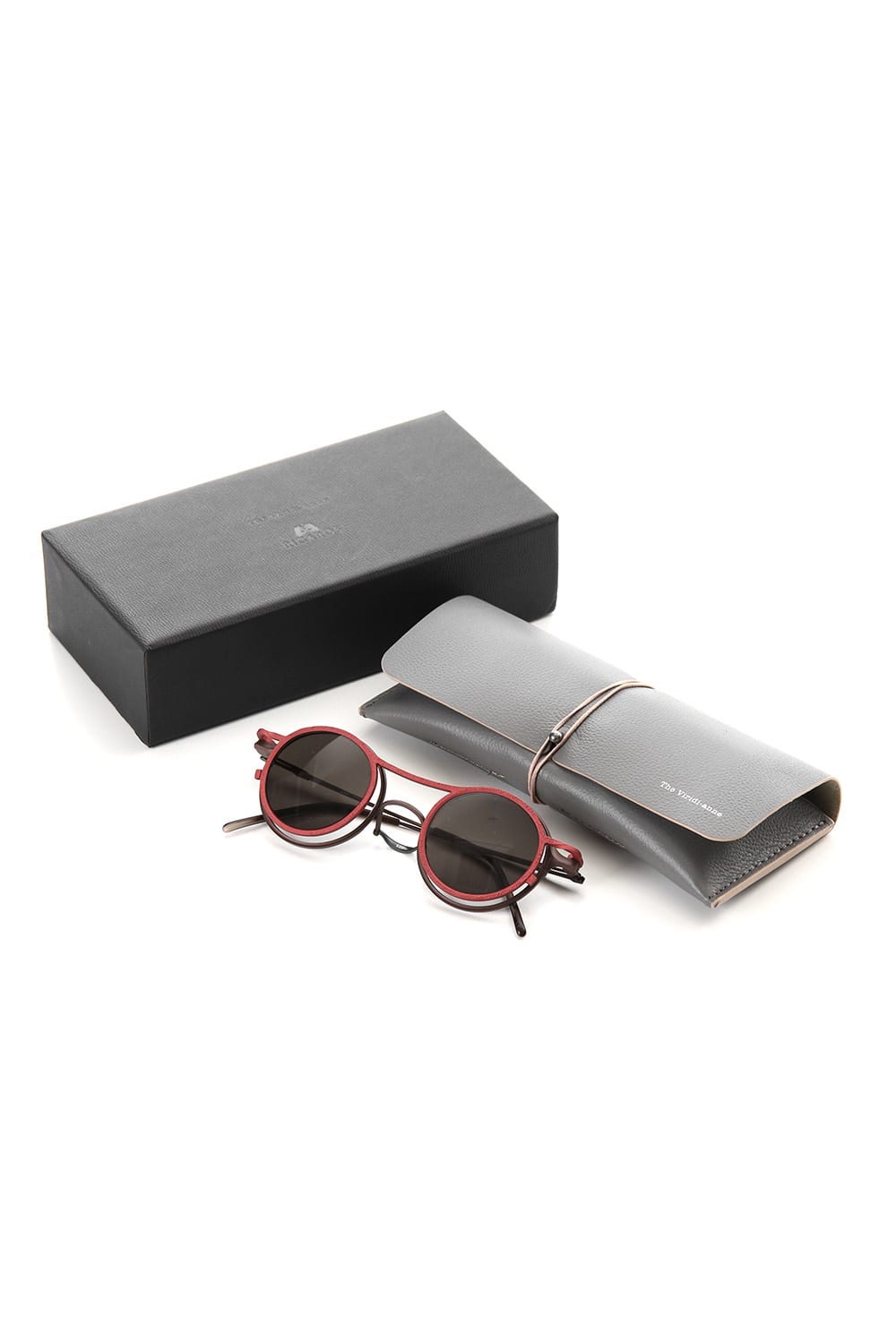 RIGARDS collaboration sunglasses - A.Brown / C.Red