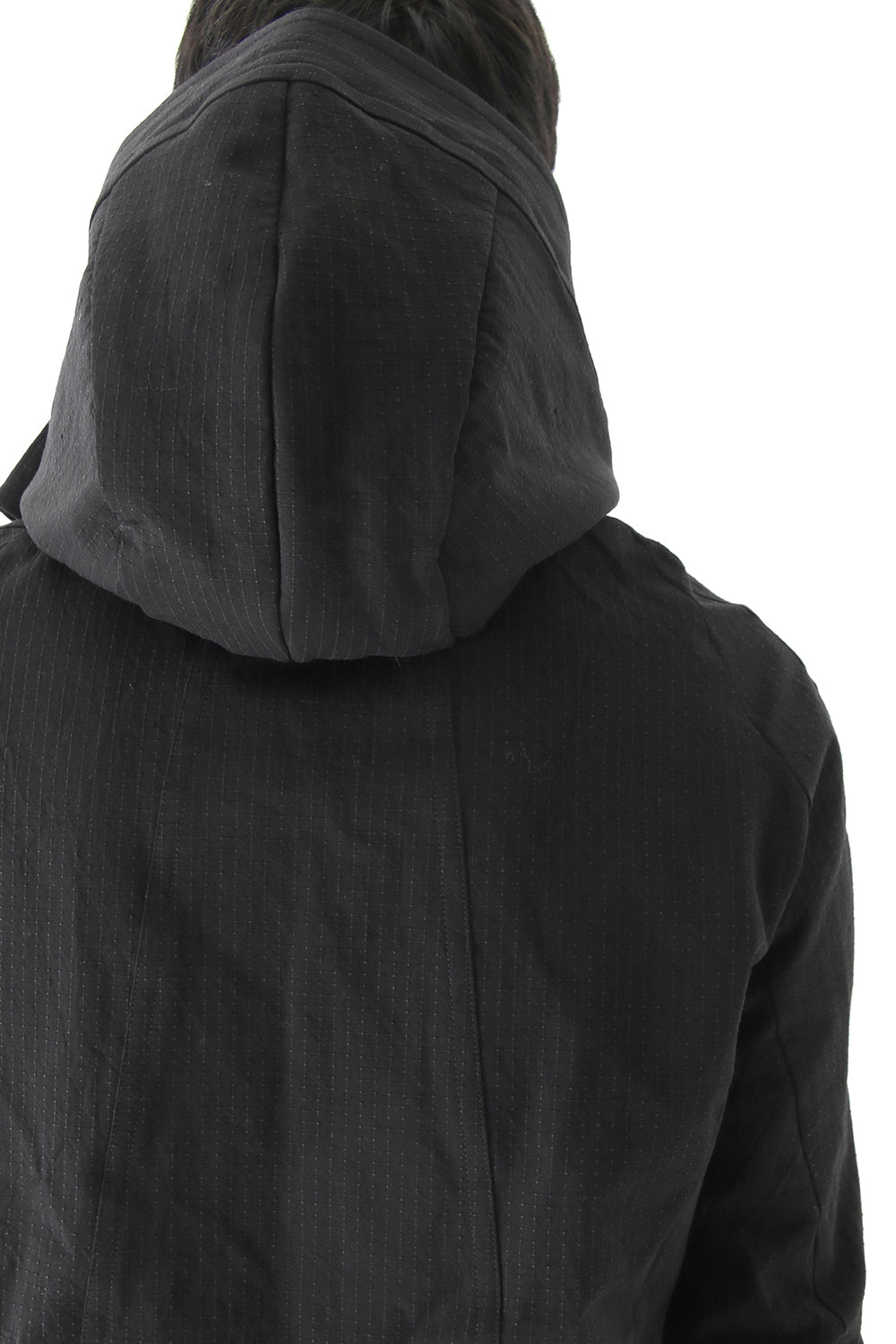 Jacket Cotton Linen Rip Stop Black