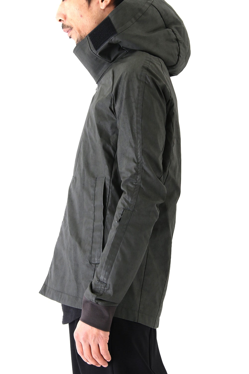 Jacket Cotton Polyurethane Coating Khaki