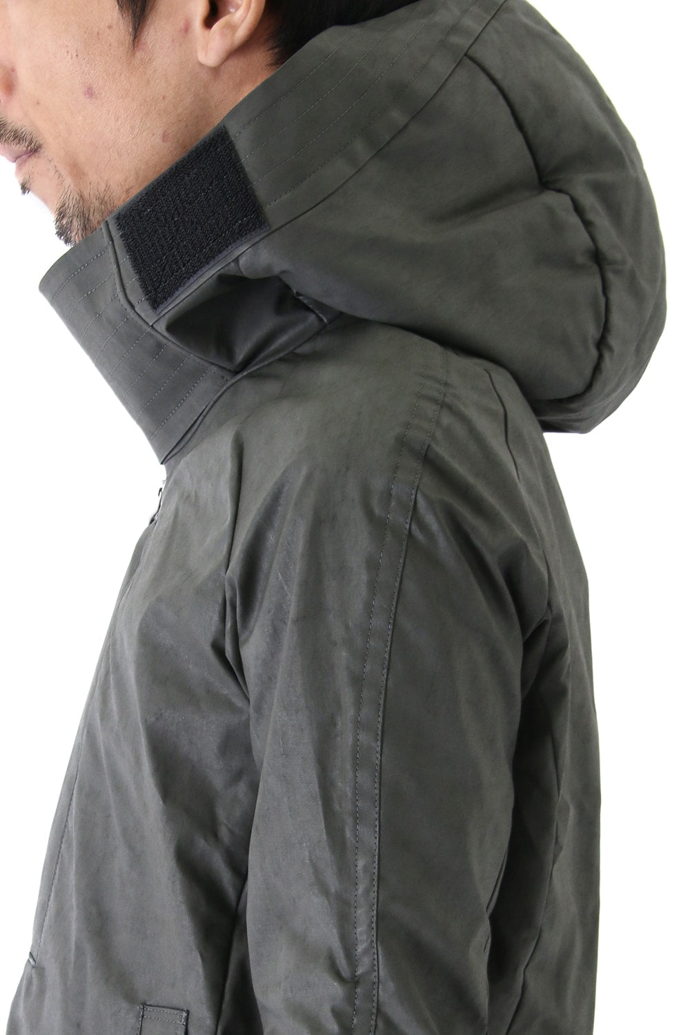 Jacket Cotton Polyurethane Coating Khaki