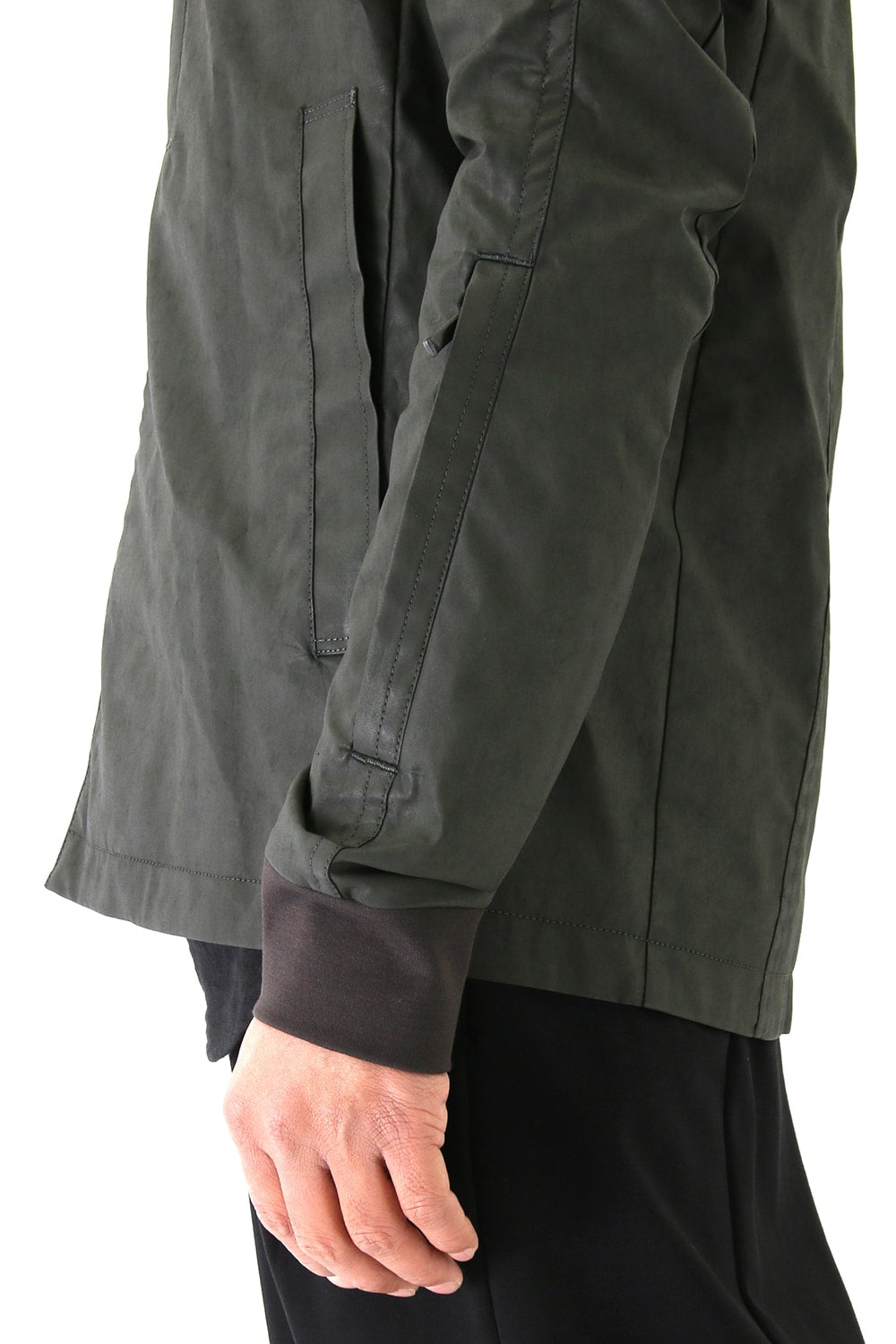 Jacket Cotton Polyurethane Coating Khaki