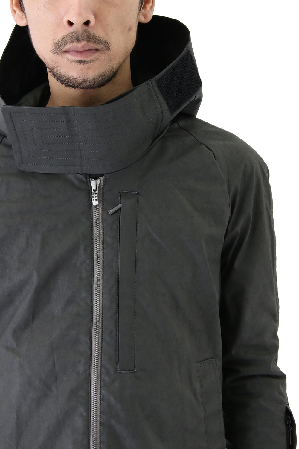 Jacket Cotton Polyurethane Coating Khaki