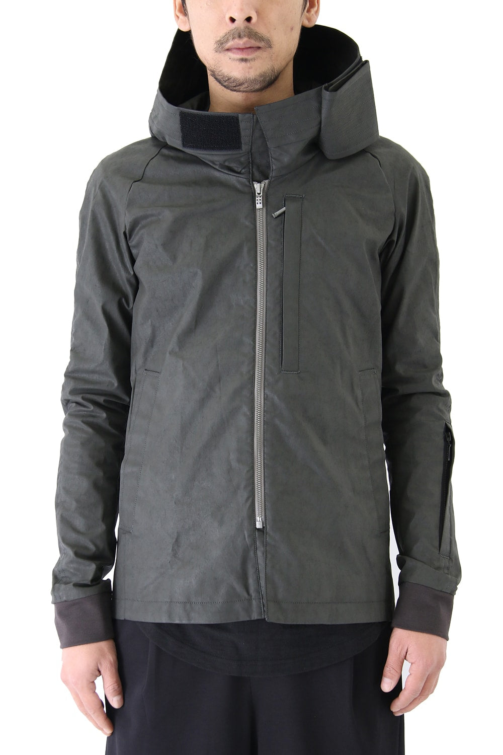 Jacket Cotton Polyurethane Coating Khaki