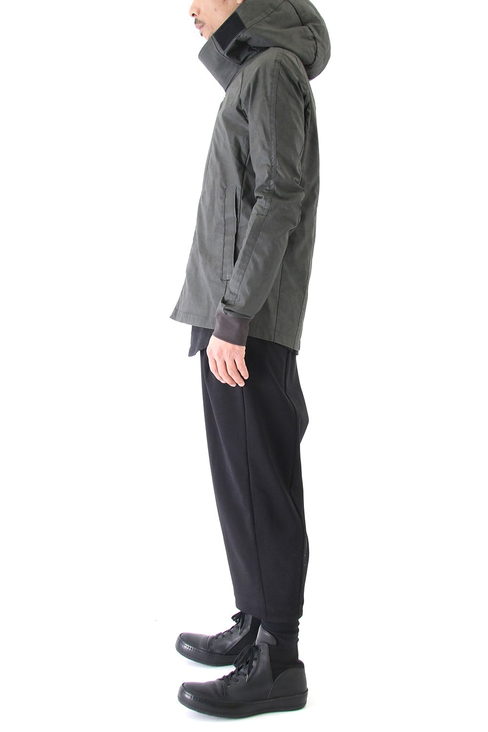 Jacket Cotton Polyurethane Coating Khaki