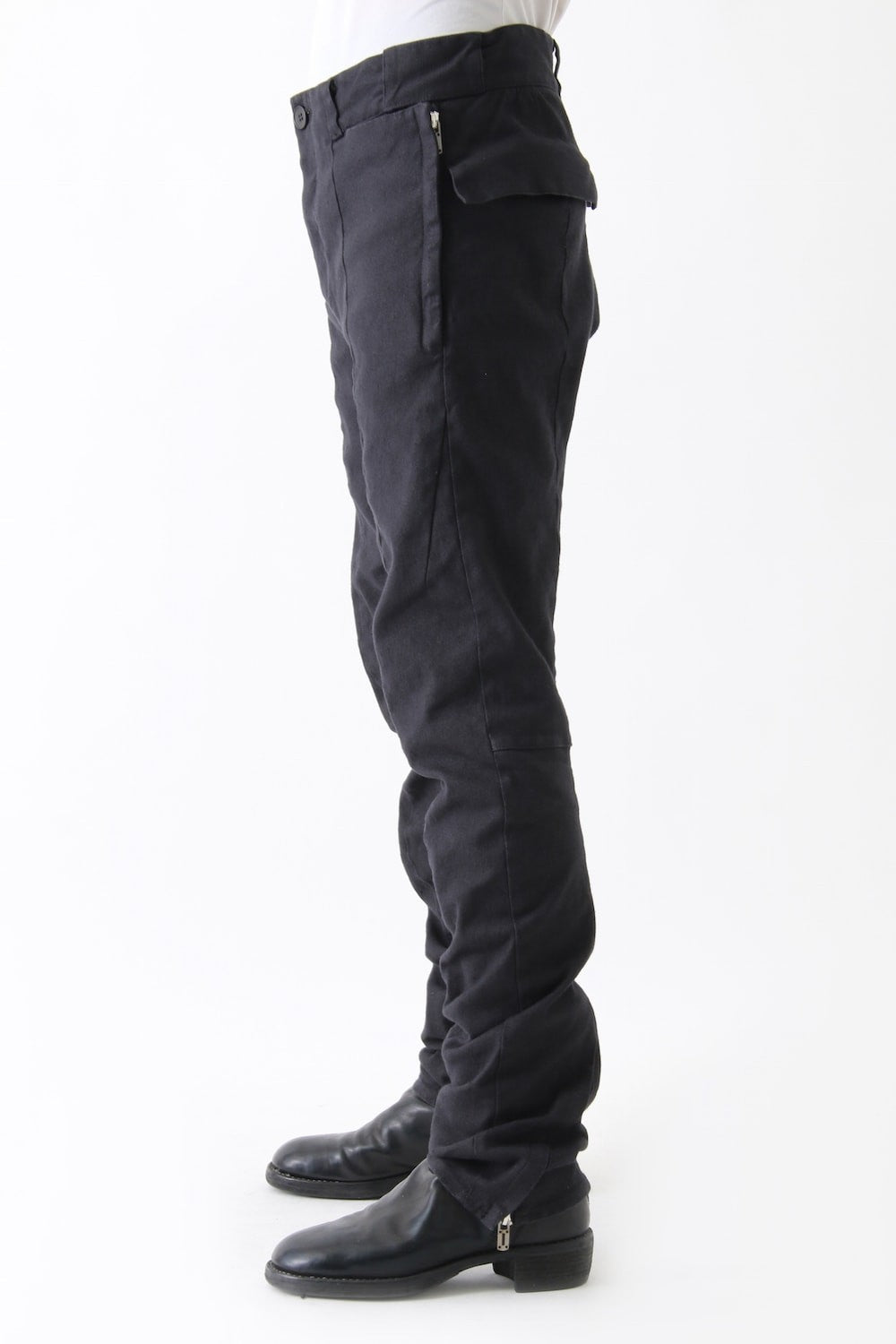 Garment dye Stretch Curve Pants