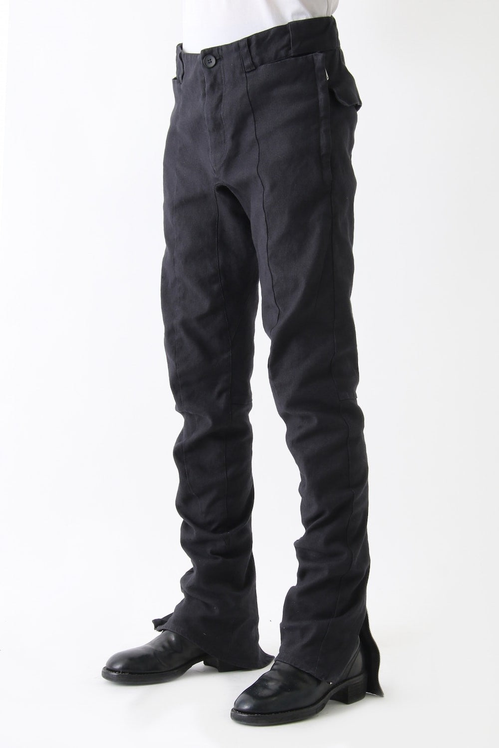 Garment dye Stretch Curve Pants