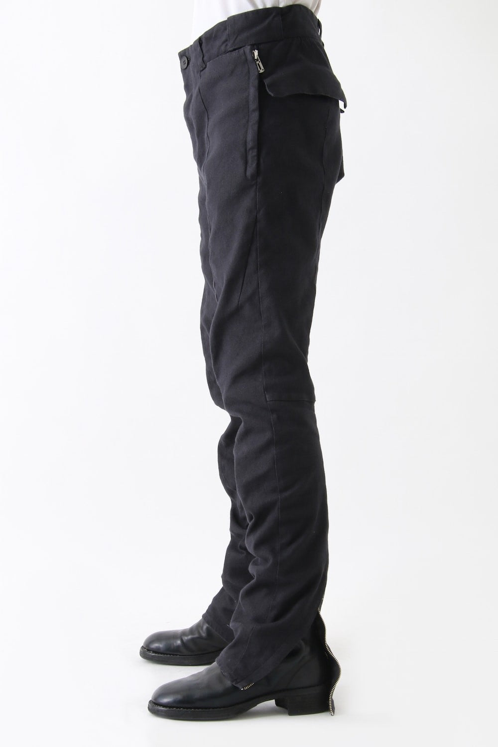 Garment dye Stretch Curve Pants