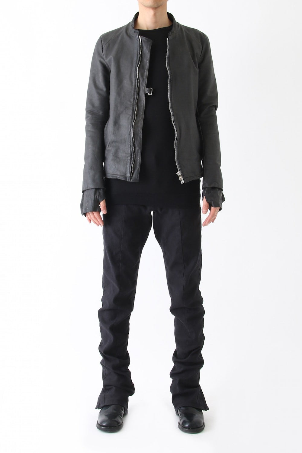 Garment dye Stretch Curve Pants