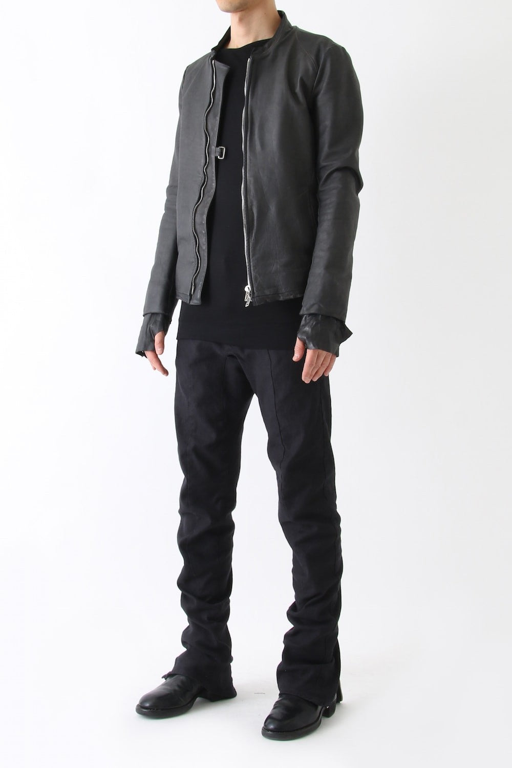 Garment dye Stretch Curve Pants