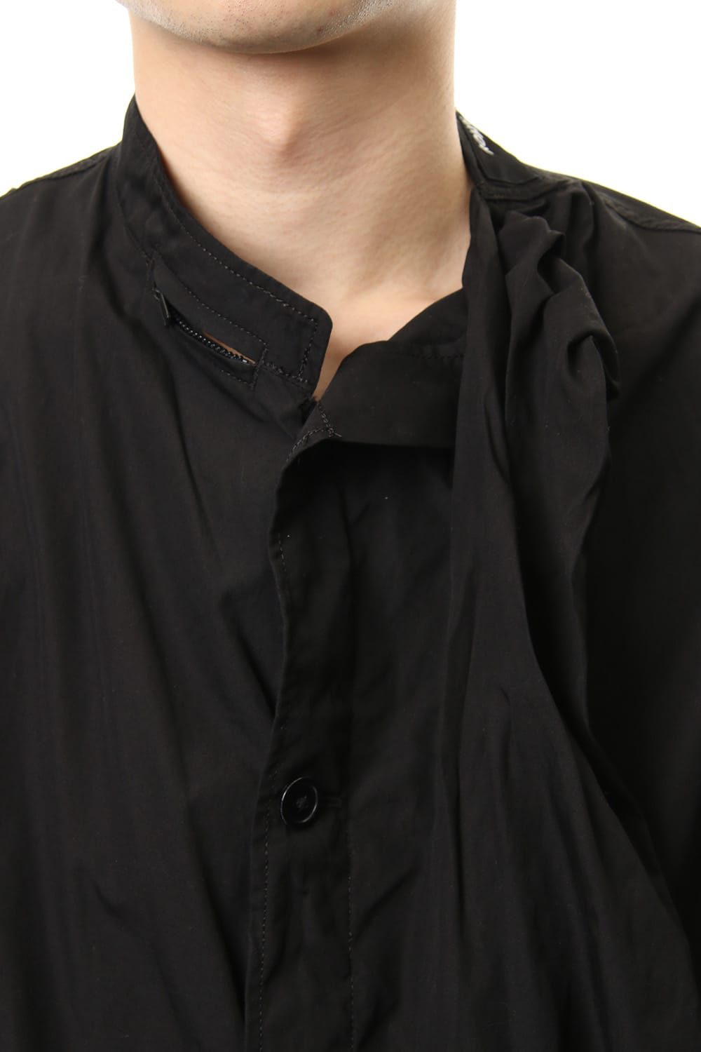 Ring Sewing Broad Scarf Coat