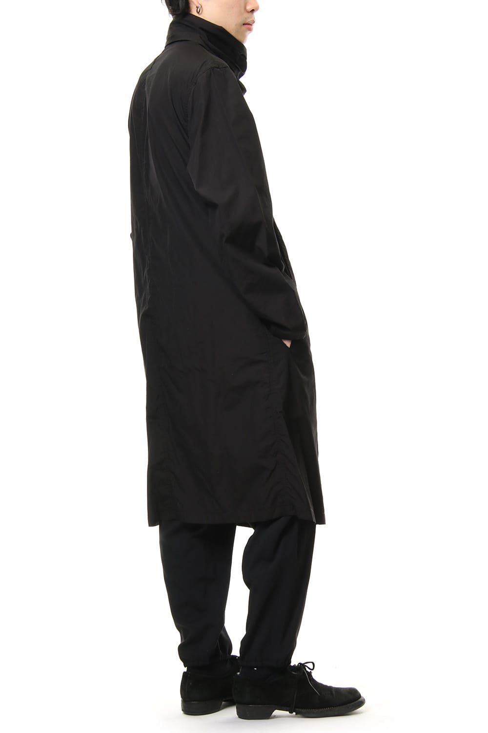 Ring Sewing Broad Scarf Coat