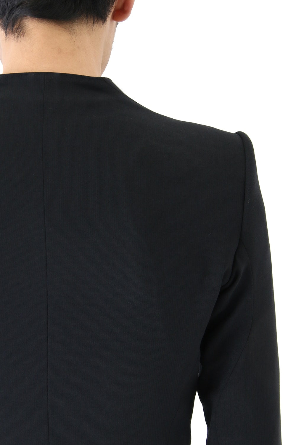 Jacket Wool Pique Black