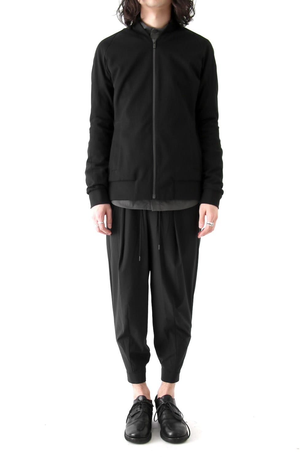 Cropped Pants Nylon Stretch Mini Rip-Stop