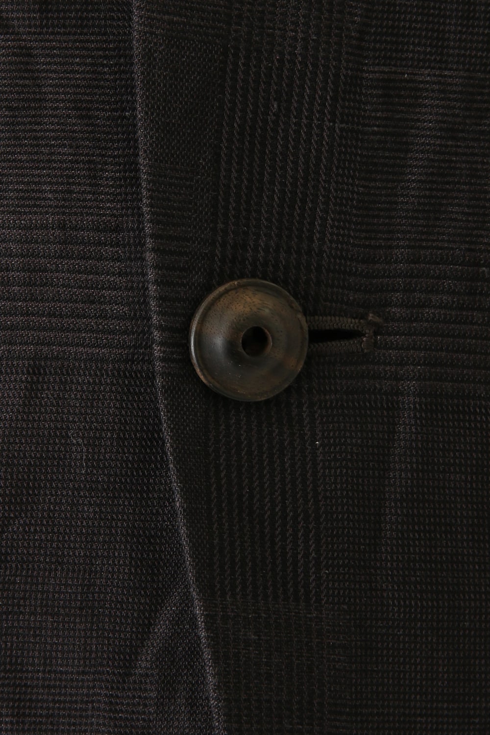 Jacket Cotton Linen Check Bordeaux