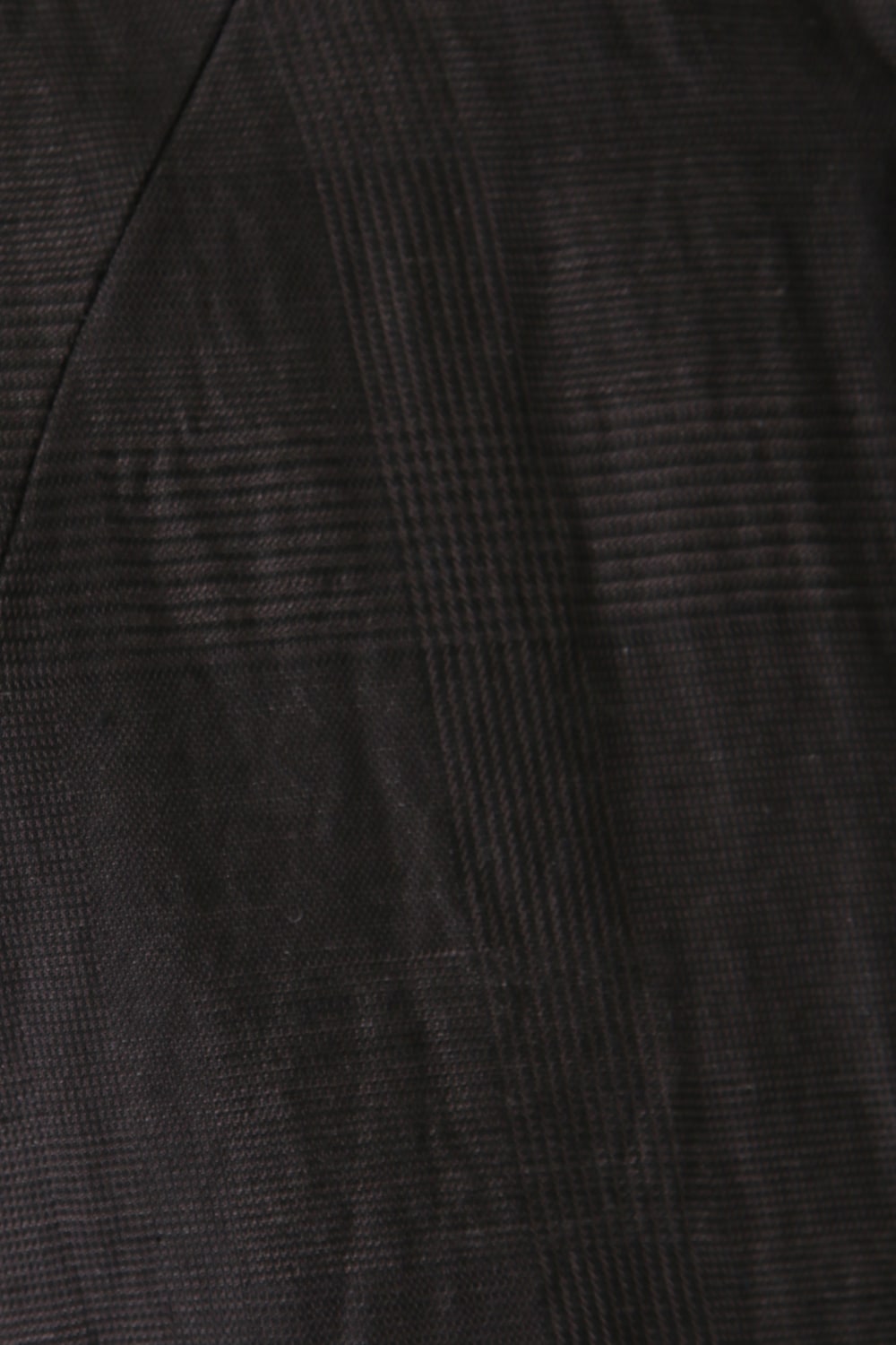 Jacket Cotton Linen Check Bordeaux