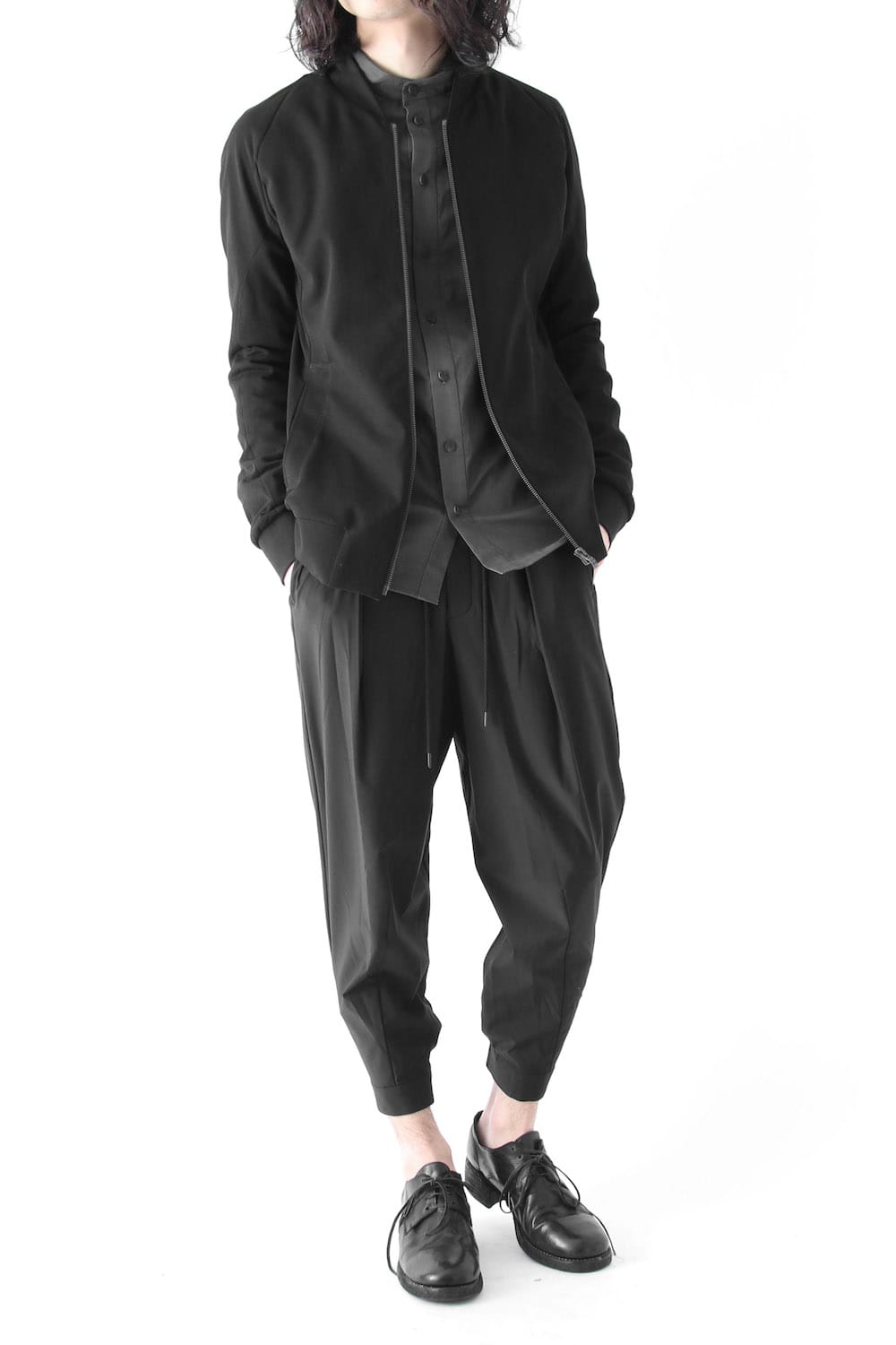 Cropped Pants Nylon Stretch Mini Rip-Stop