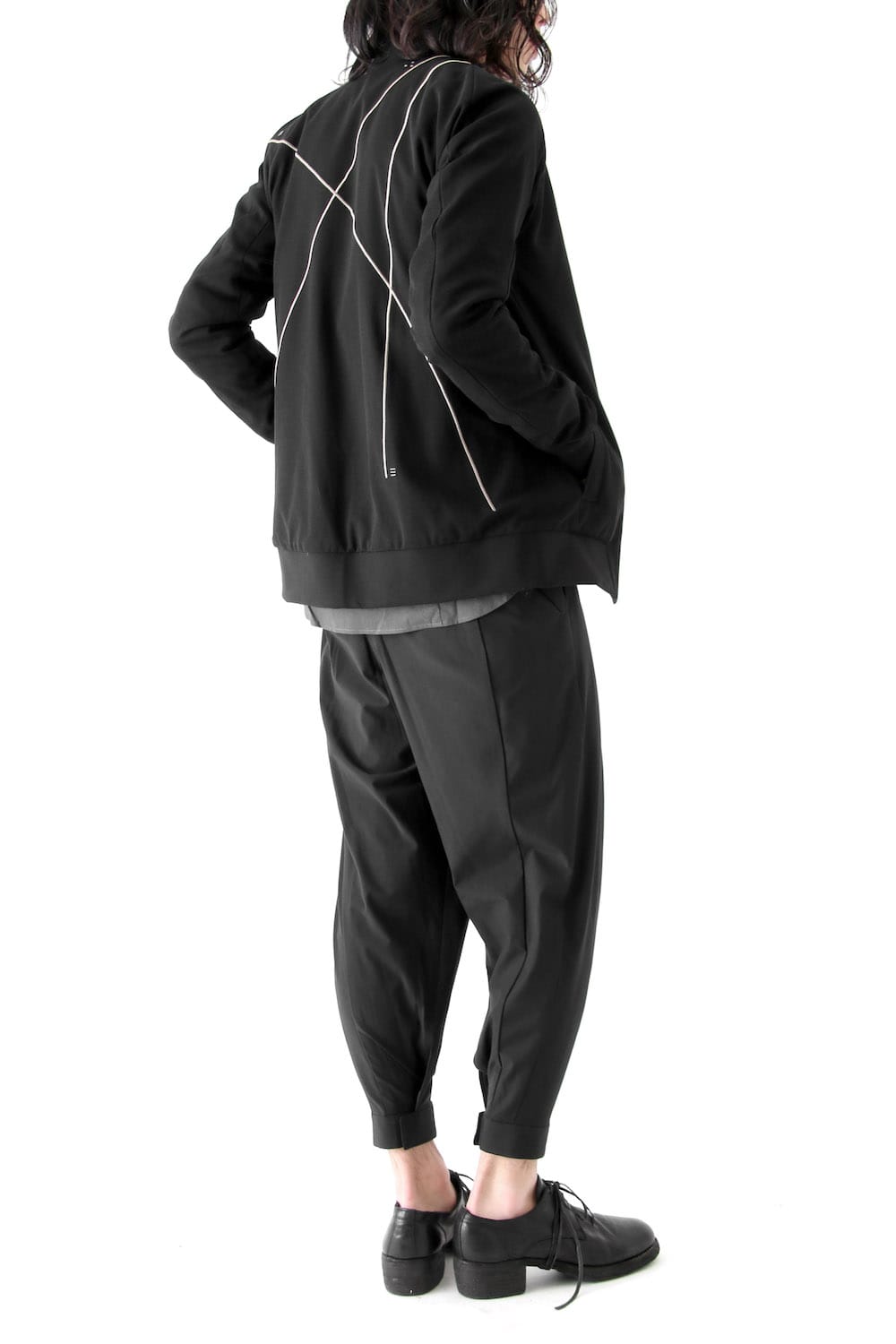 Cropped Pants Nylon Stretch Mini Rip-Stop