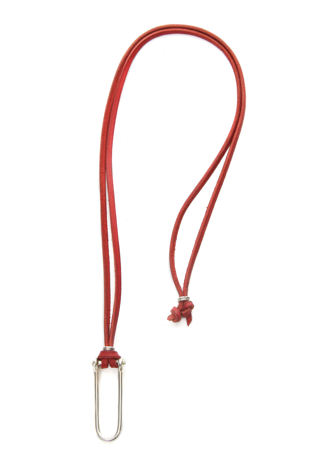 Spectacle holder necklace - io-03-084 Red